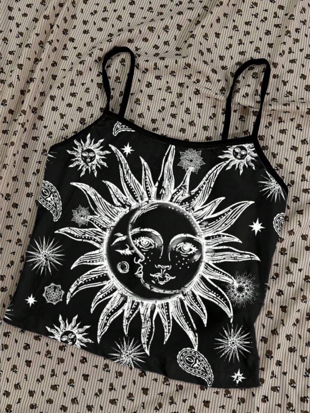Celestial Sun/Moon Graphic Cami Top NEW 🏷️